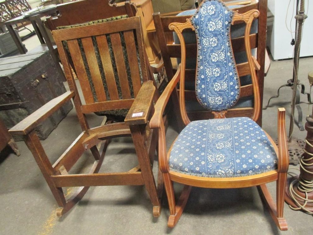 (2) antique Rockers