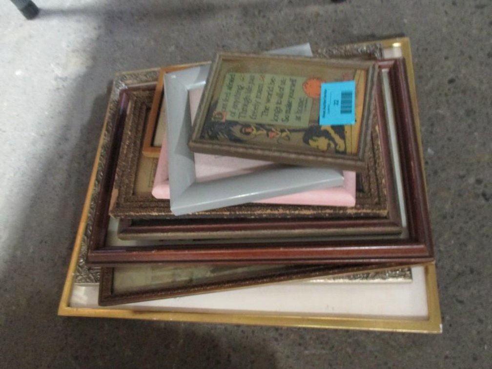 Group of framed prints