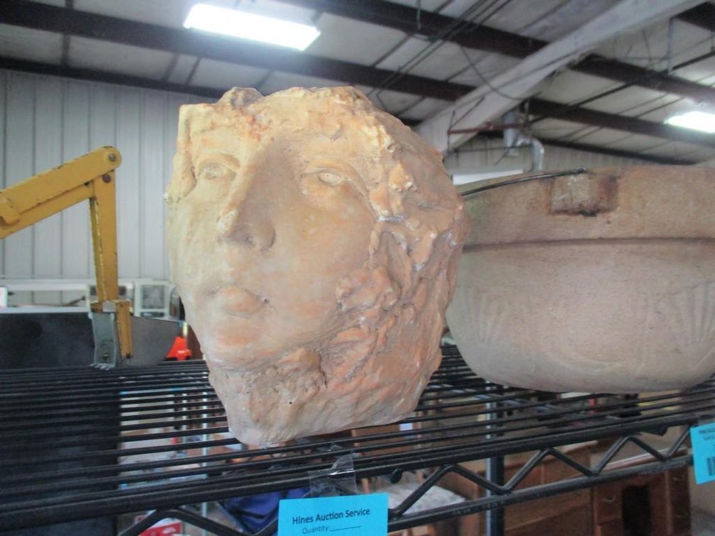 Decorative pottery vase planter
