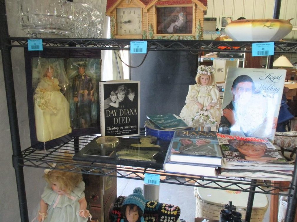 Princess Diana collectibles group
