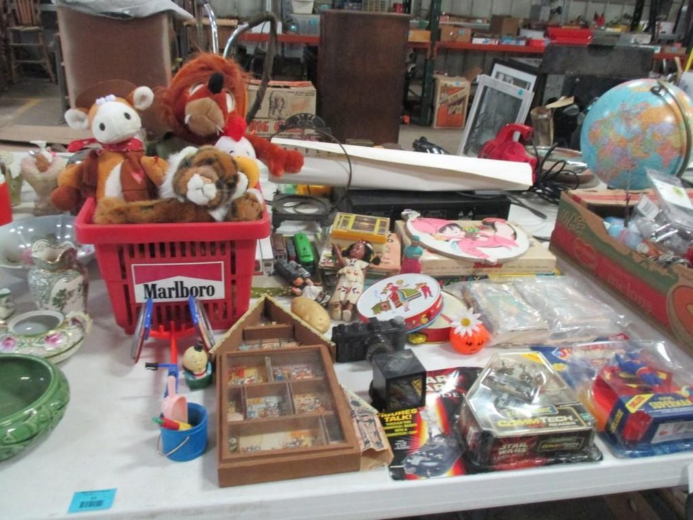 Vintage toy group