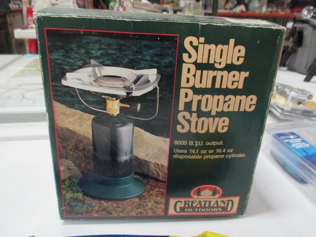 Greatland Outdoors single burner propane stove