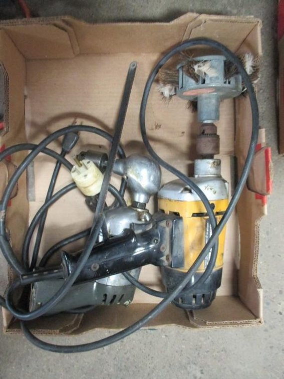 (2) Power drills