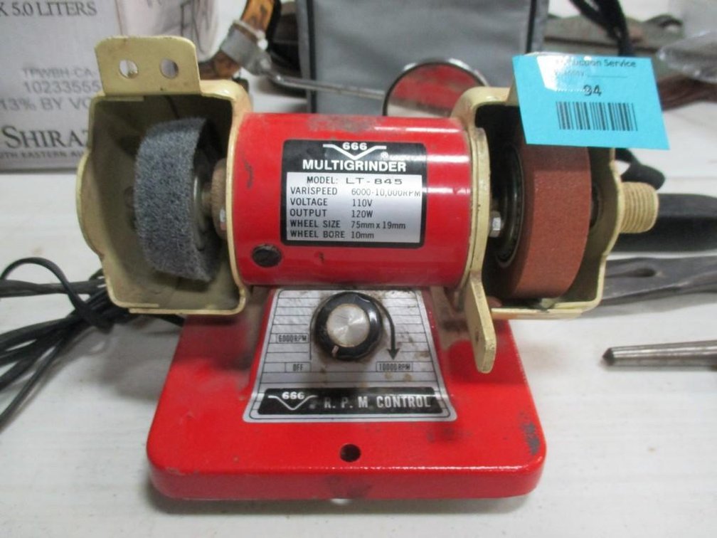 666 Multigrinder bench grinder