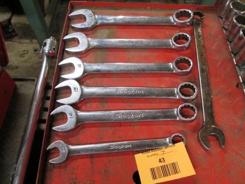 Snap-On 7-piece metric wrench set