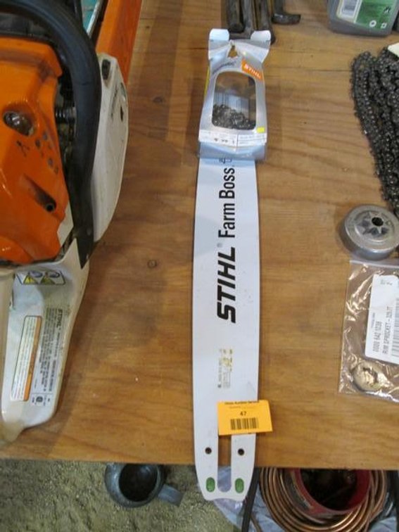 Stihl Farm Boss 18" chainsaw bar and chain