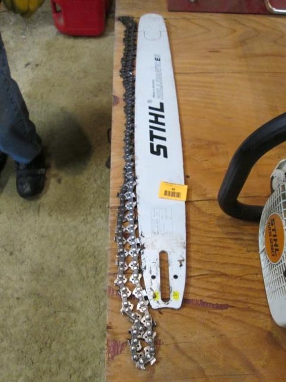 Stihl Rollomatic ES 25" chainsaw bar and chain
