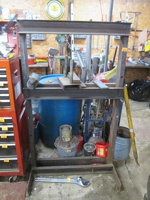 Heavy Duty steel press frame