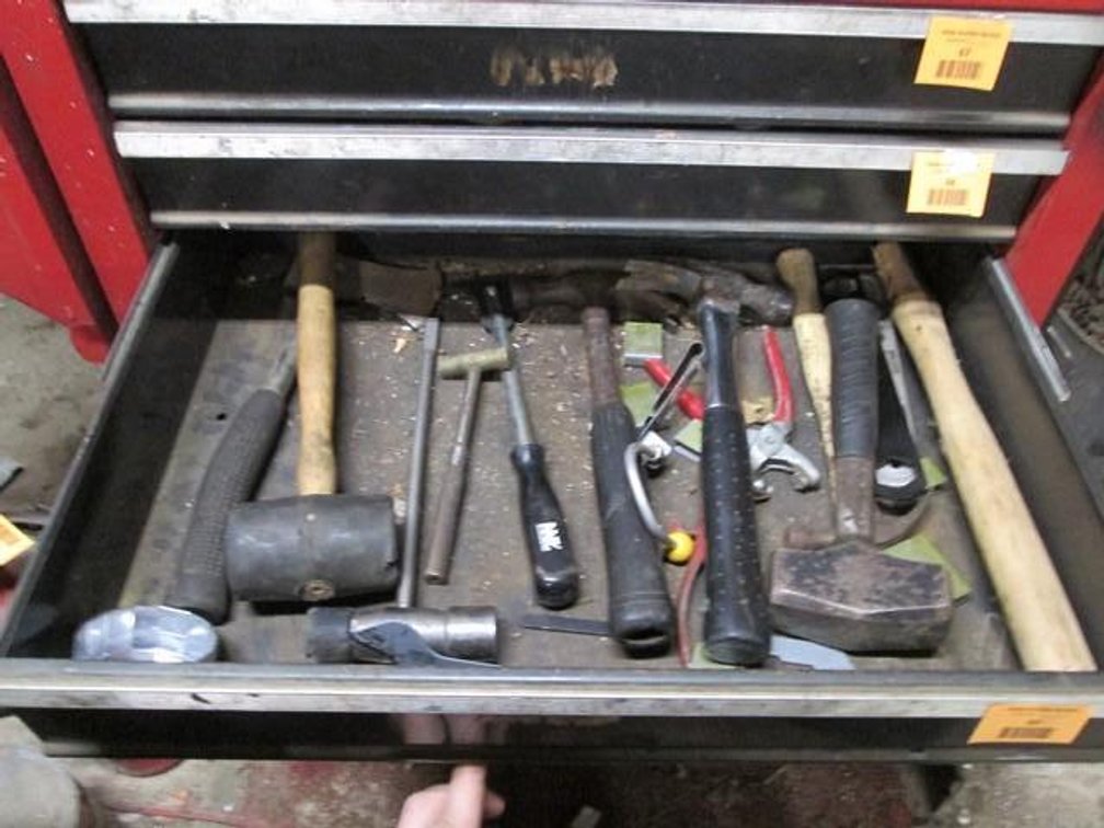Drawer of tools