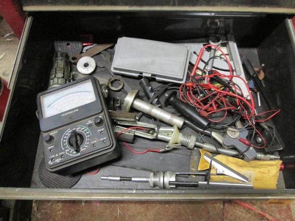 Drawer of tools