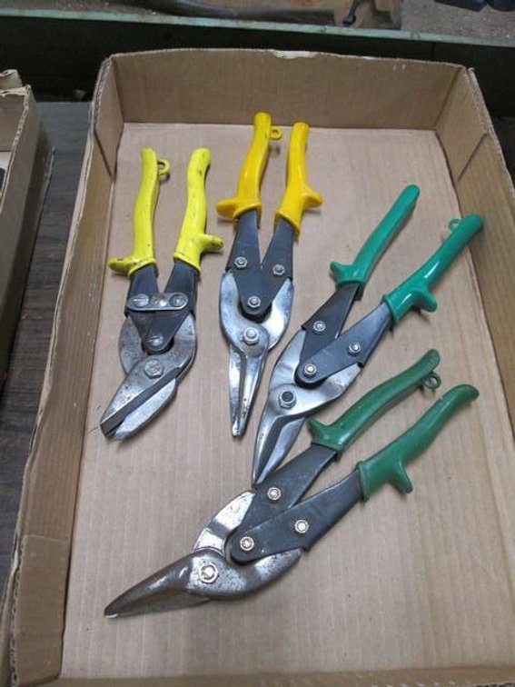 (4) Metal snips