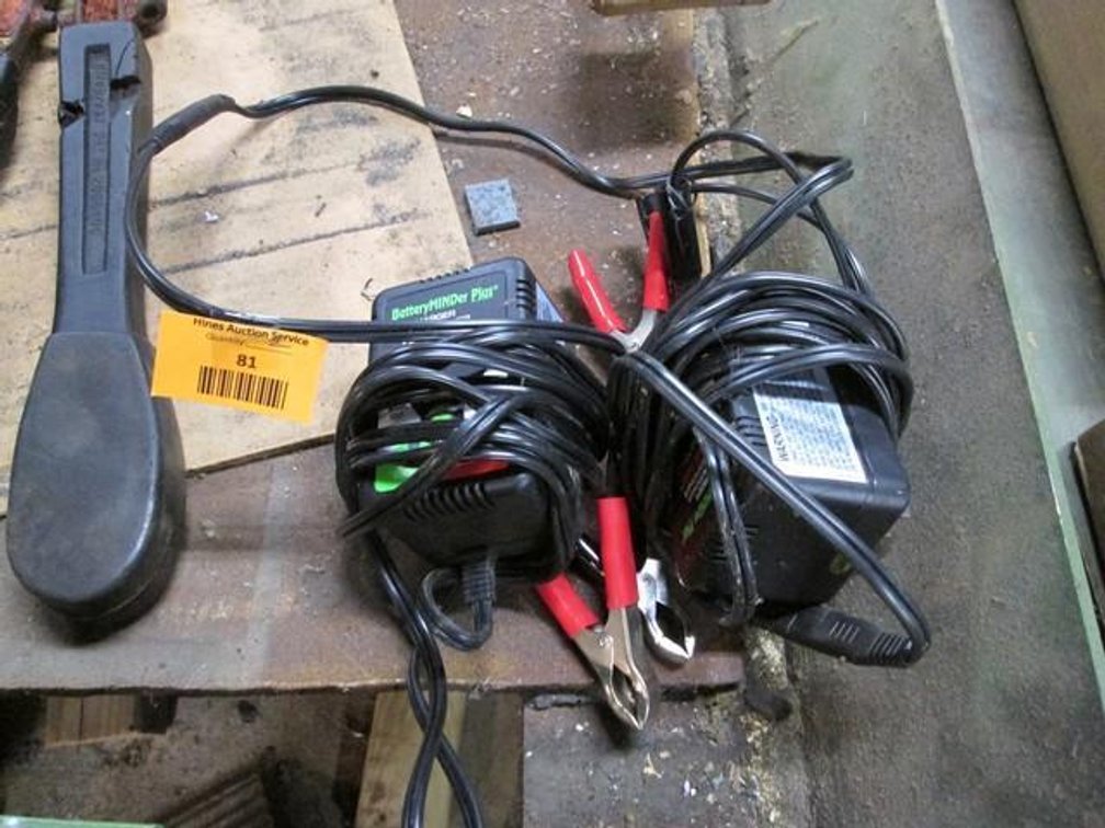 (2) Battery MINDer plus chargers