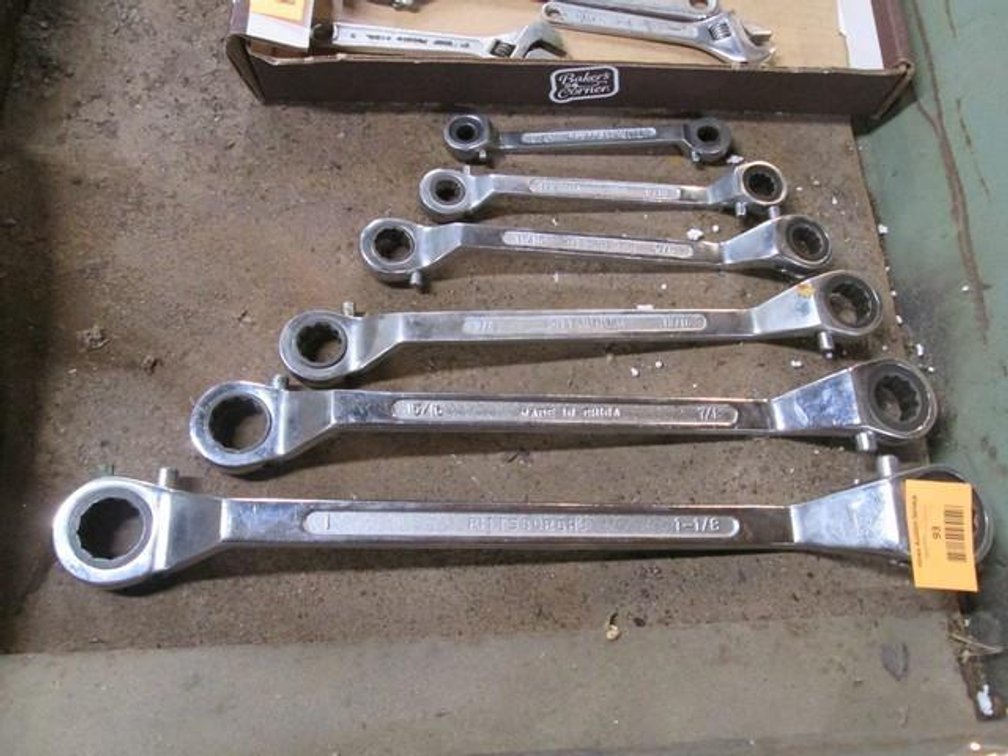 Pittsburgh 6-piece SAE ratchet wrench set