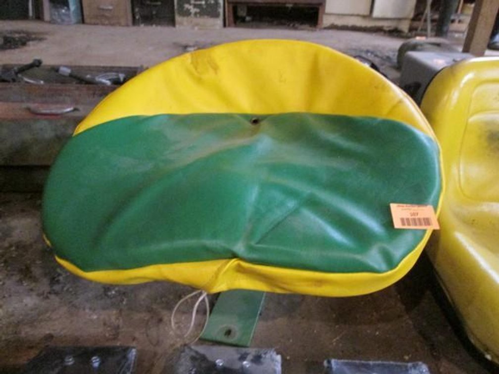 John Deere tractor seat with cover