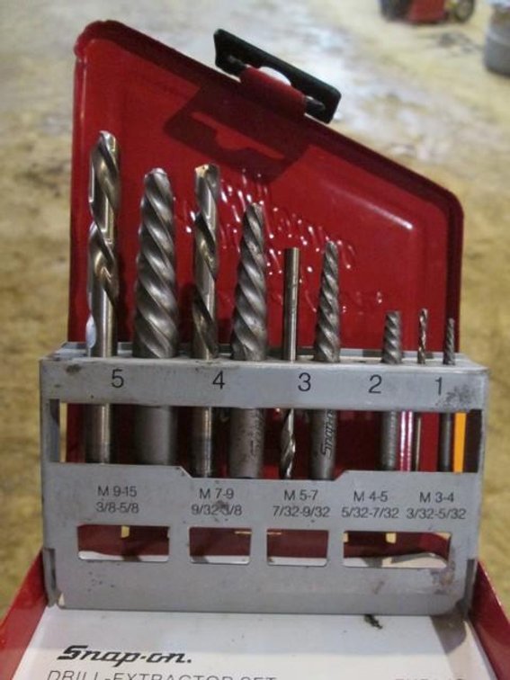 Snap-On drill extractor set