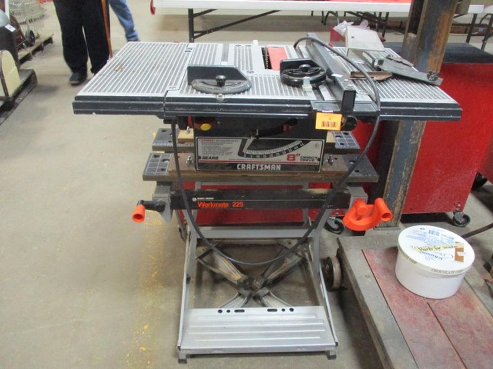 Sears Craftsman 8" direct drive table saw, model 113.221610