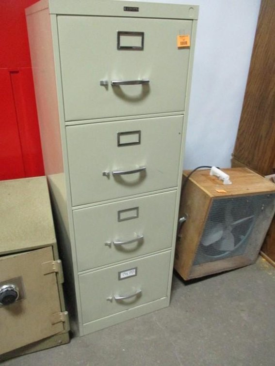 Anderson-Hickey Co. 4 dwr. Metal file cabinet