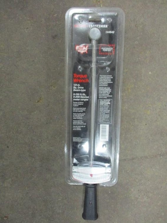 Sears Craftsman torque wrench