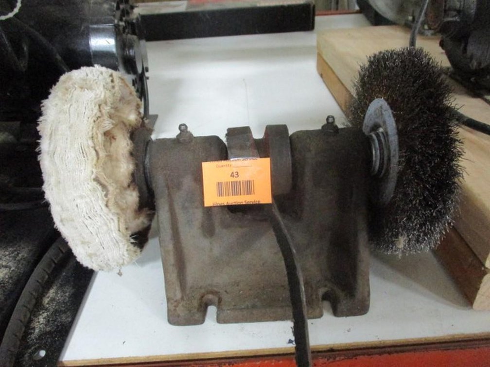 Electric bench polisher