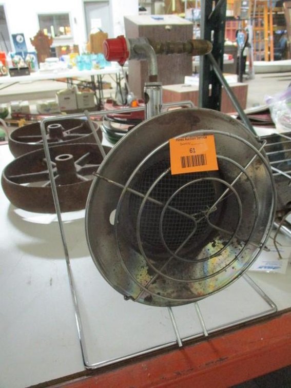 Portable gas heater