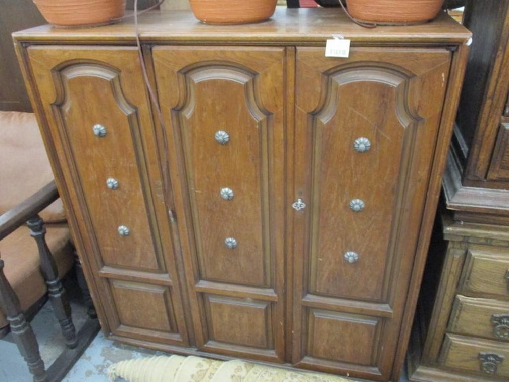 Vintage solid wood cabinet