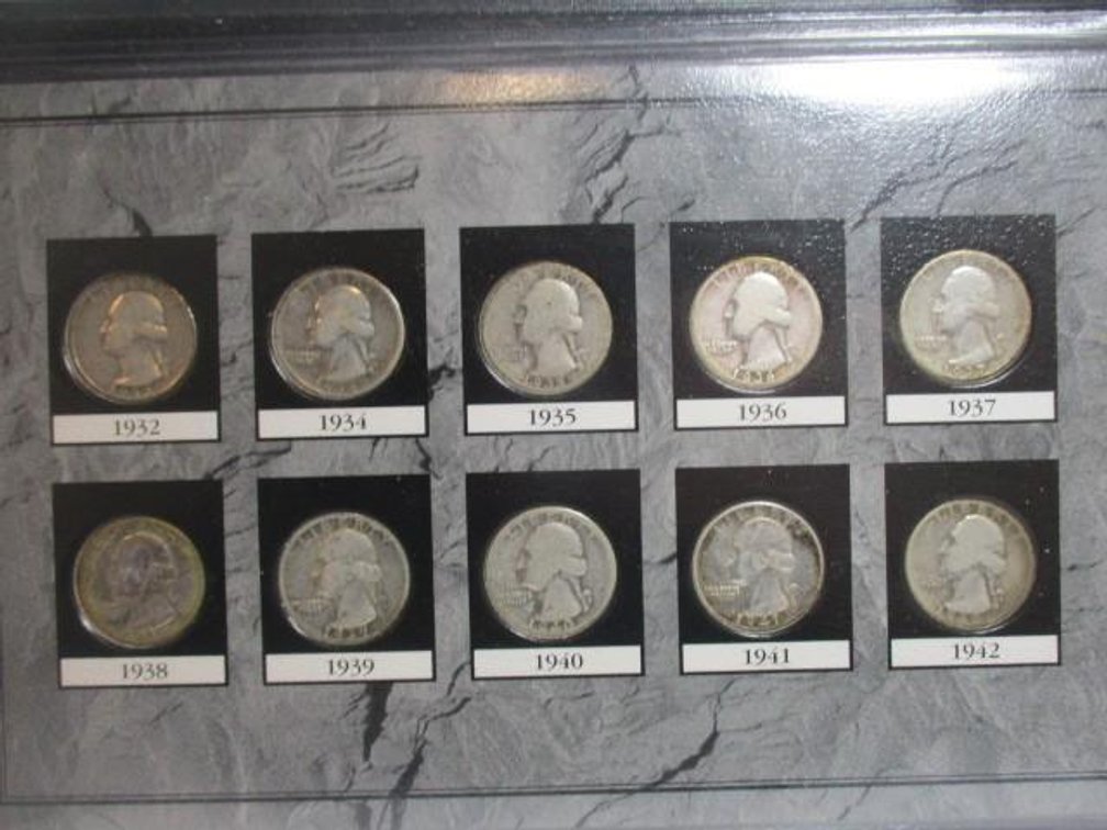 The First 10 Years of Washington quarters