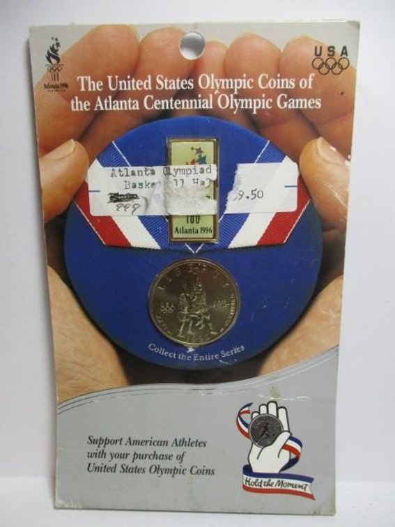 1995-S Atlanta Olympics basketball half dollar