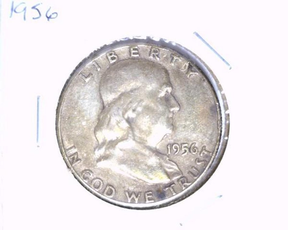 1956 Franklin half dollar