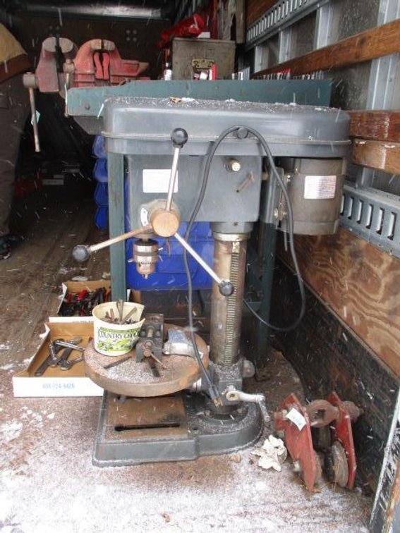 Cummins 5-speed heavy duty drill press