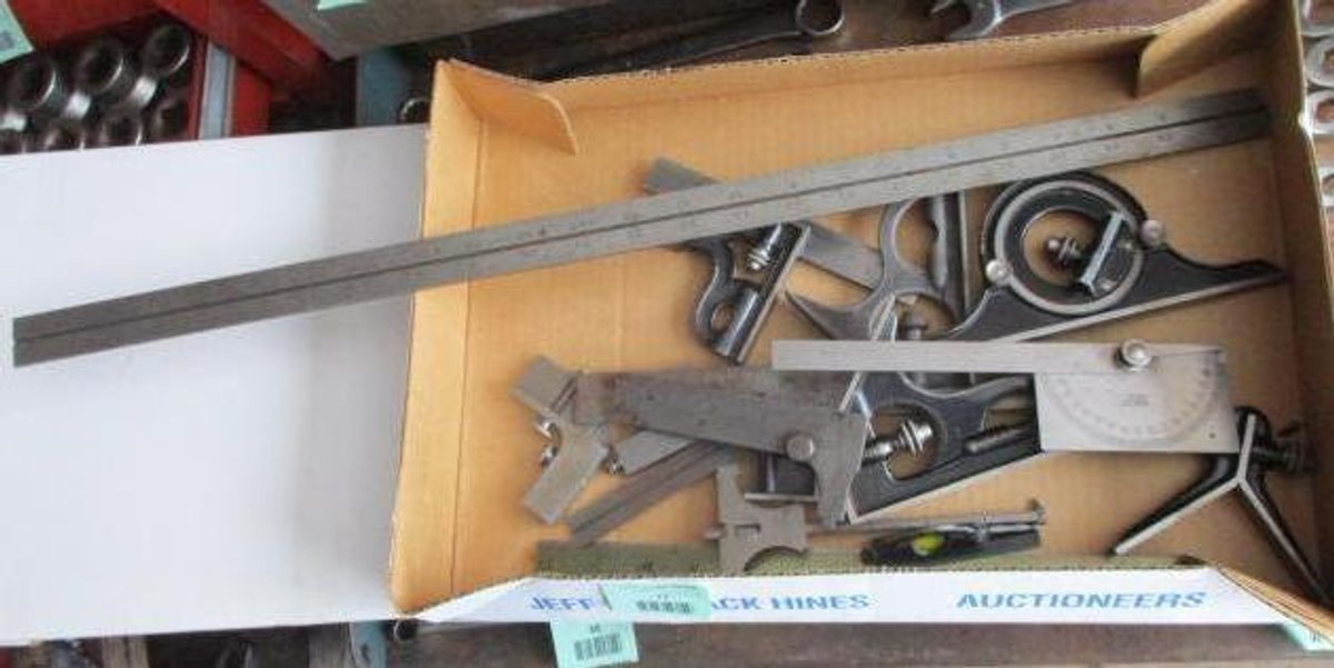Box of precision tools