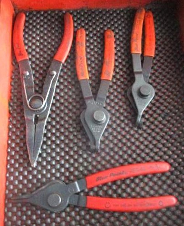(4) Blue Point snap ring pliers