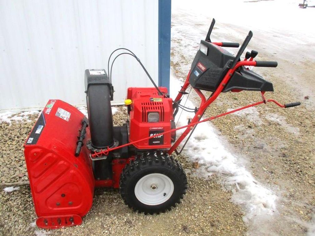 Troy Bilt Storm walk behind snow blower
