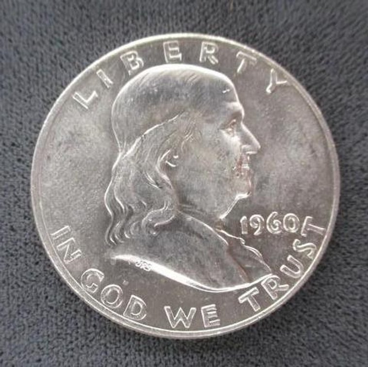 1960-D Franklin half dollar