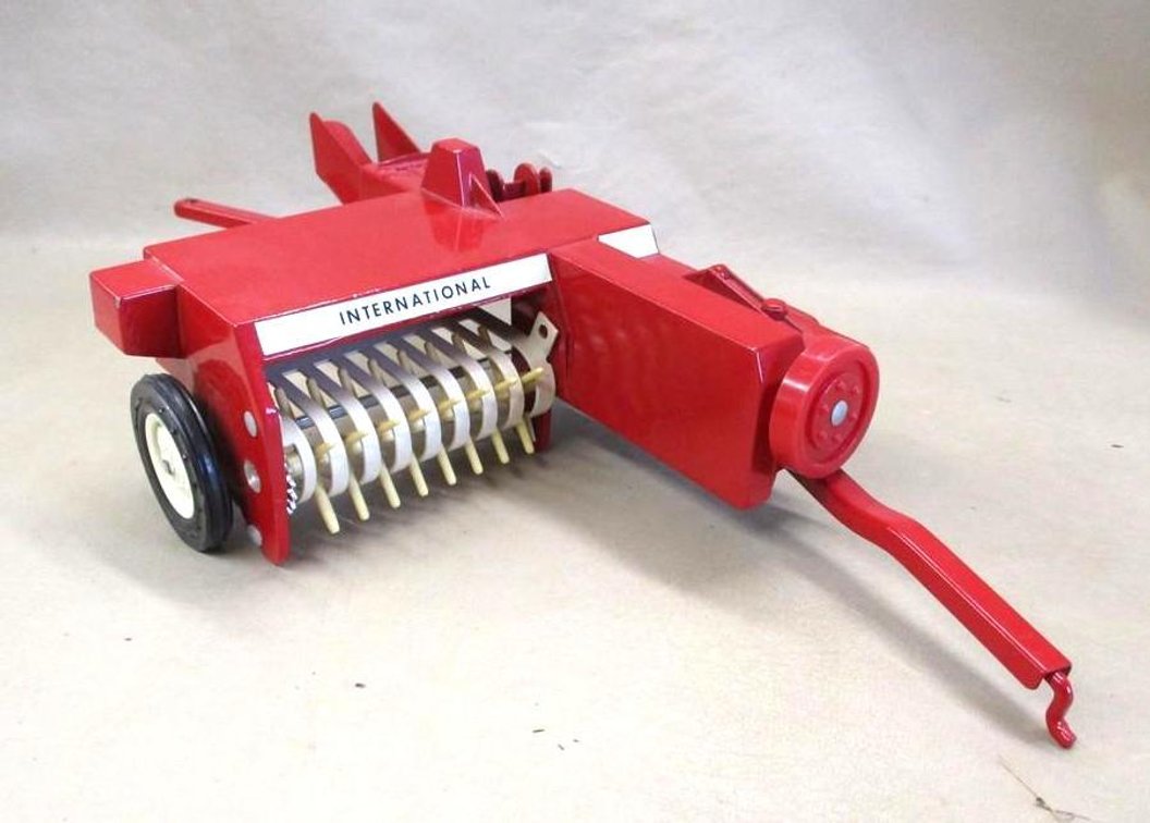 Ertl International square baler with shoot