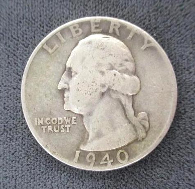 1940-D Washington quarter