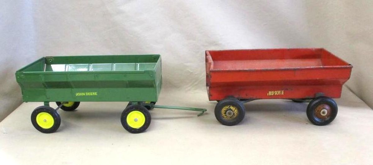 (2) Die-cast Farm toys