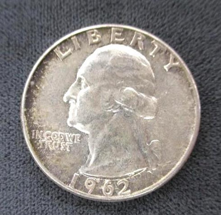 1962-P Washington quarter