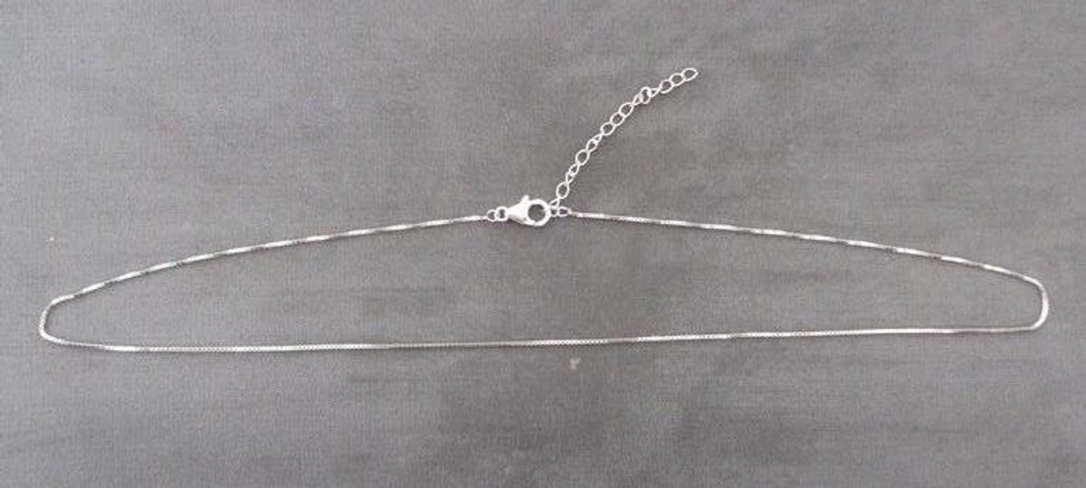 Sterling silver adjustable necklace