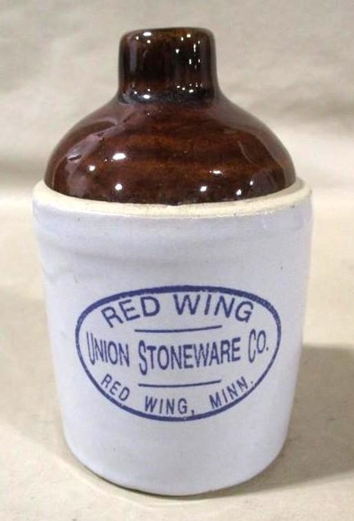 1987 Souvenir of Red Wing Union Stoneware Co. mini lug