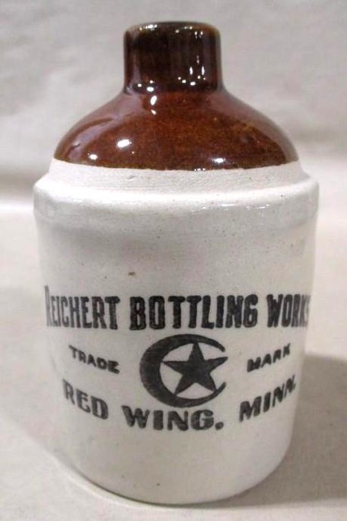 1992 Souvenir of Red Wing Reichert Bottling Works mini jug