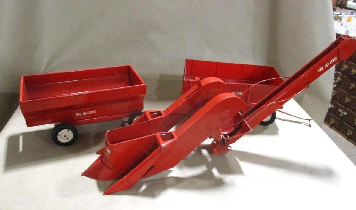 (3) Tru-Scale 1/16th scale farm implements