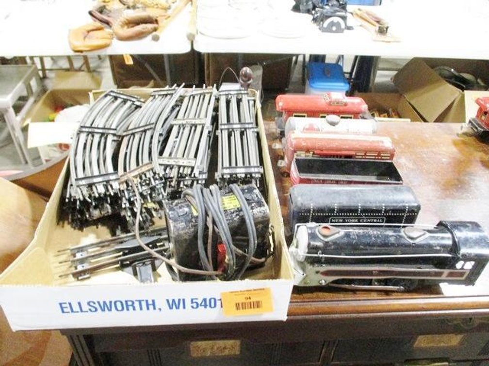 Antique Marx train set