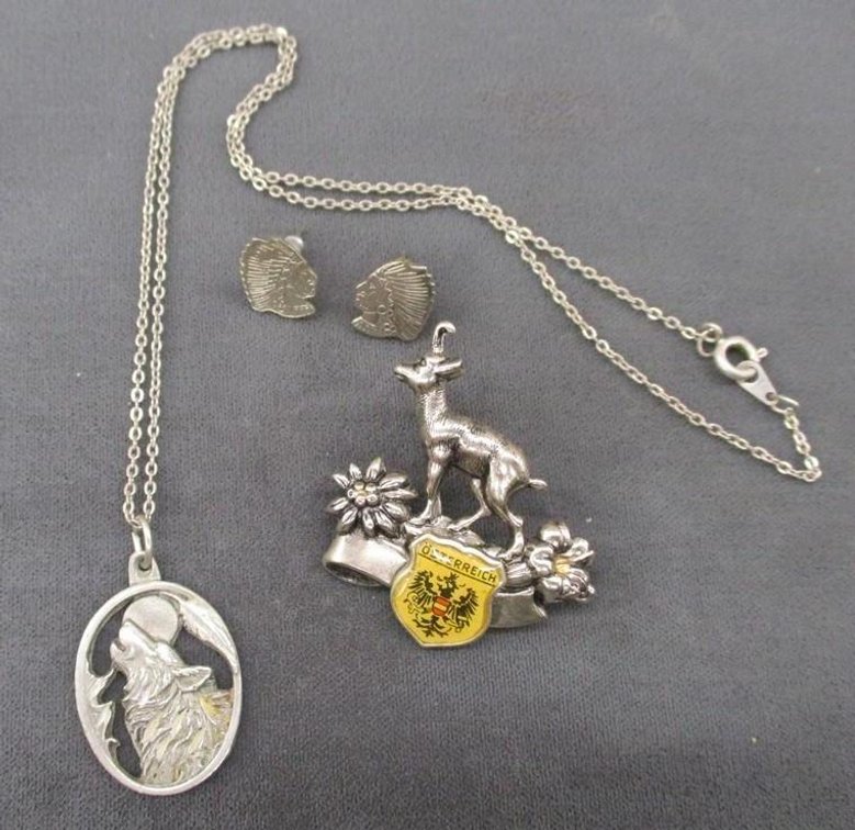 Vintage jewelry group