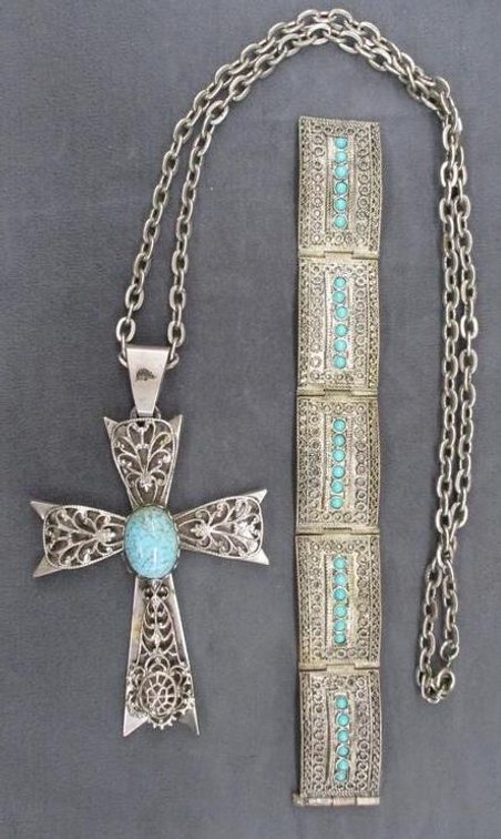 Turquoise jewelry group