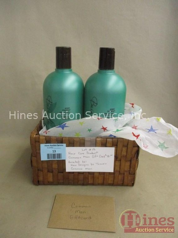 Basket with contents