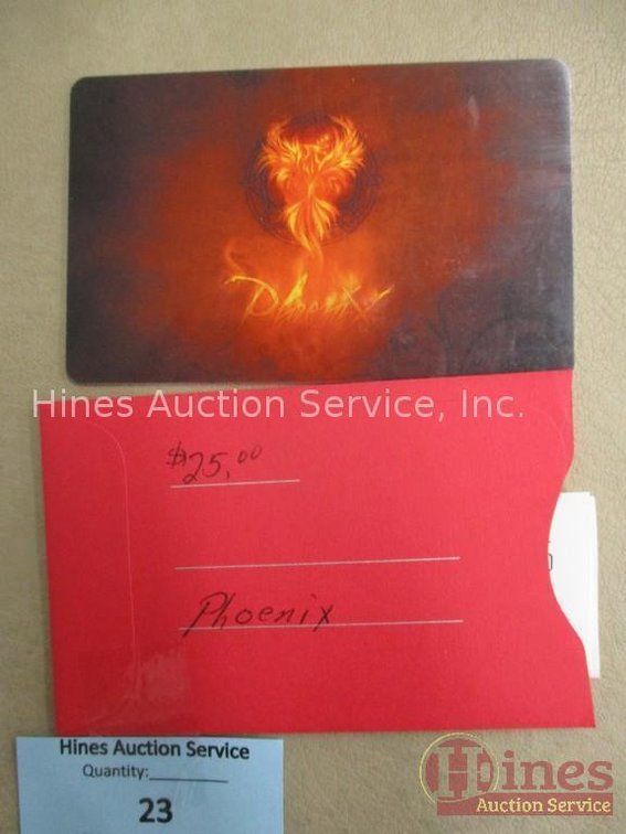 $25 Gift certificate for the Phoenix Restaurant
