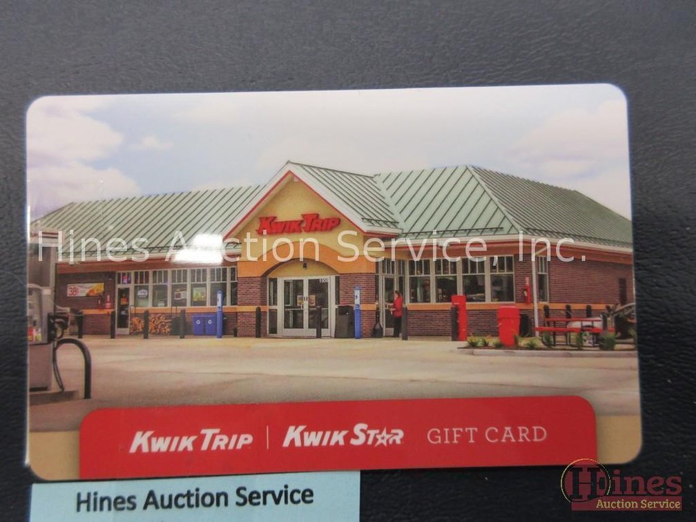 $50 Gift card for Kwik Trip