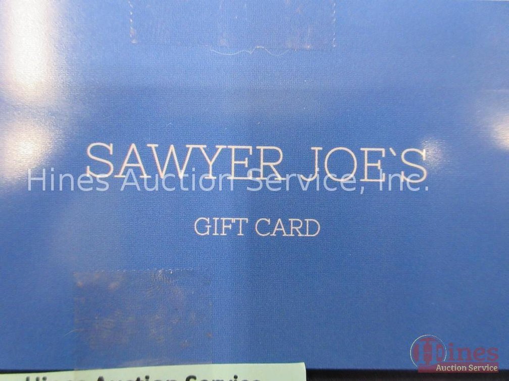 $50 Gift card for Sawyer Joe's caf�