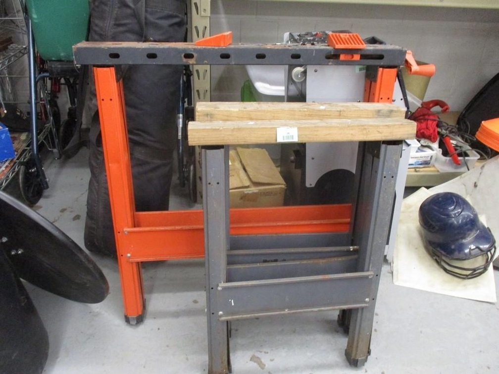 (3) Sawhorses