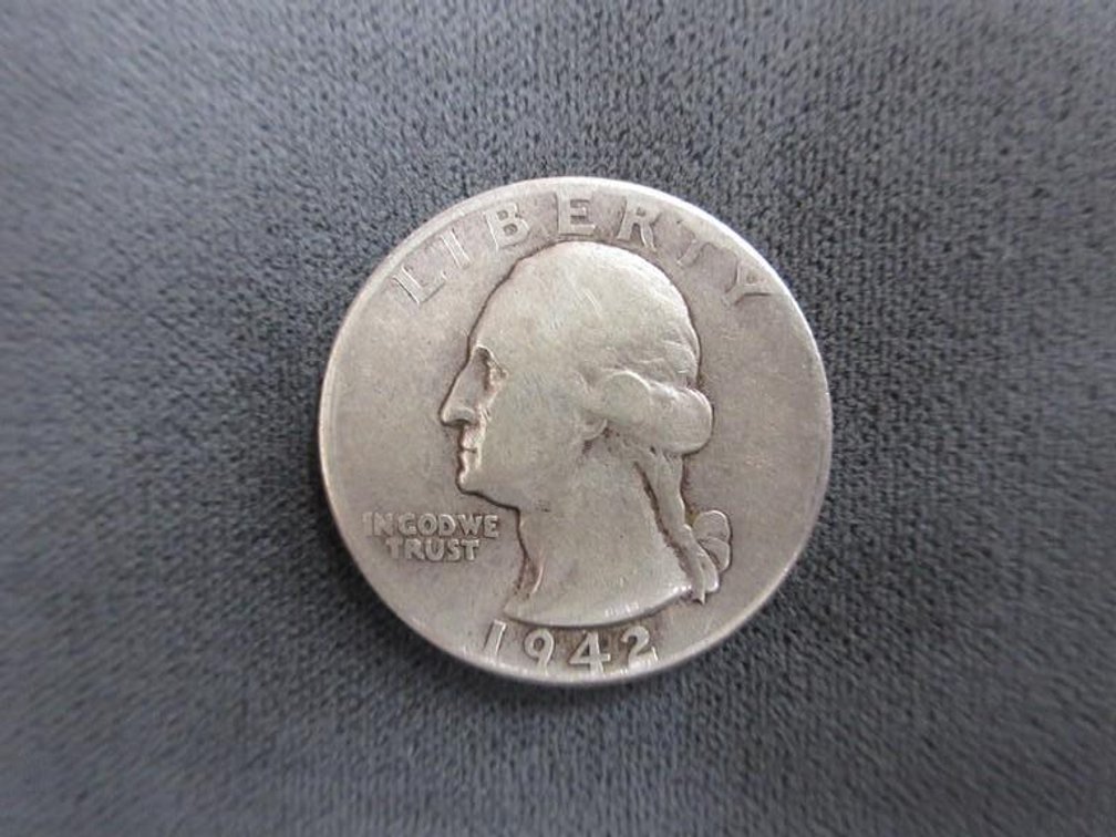 1942-P Washington quarter